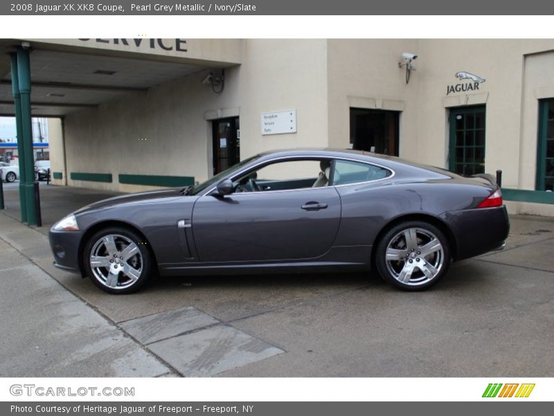  2008 XK XK8 Coupe Pearl Grey Metallic