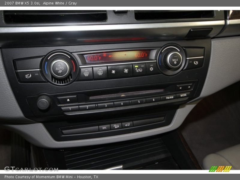 Alpine White / Gray 2007 BMW X5 3.0si