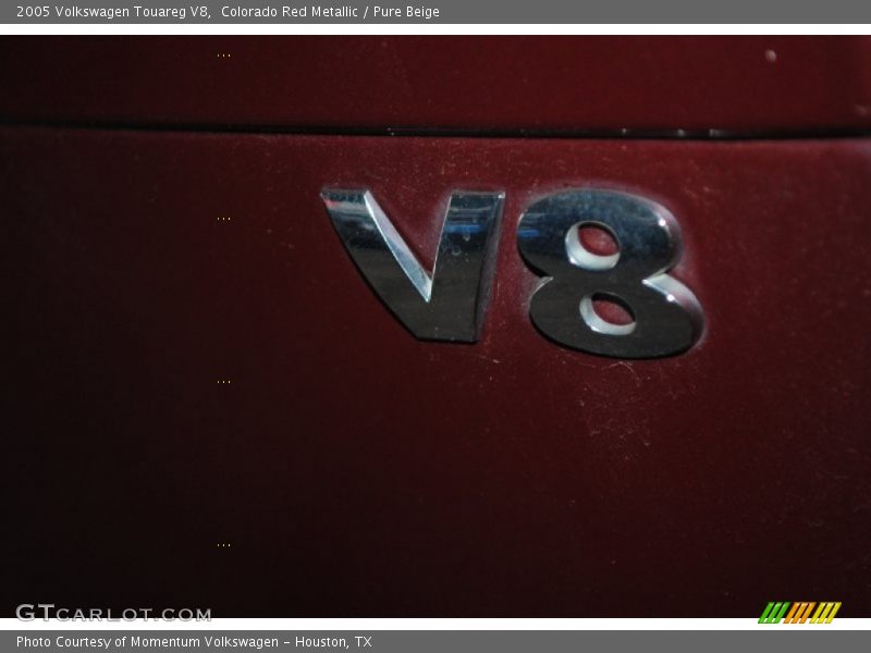 Colorado Red Metallic / Pure Beige 2005 Volkswagen Touareg V8