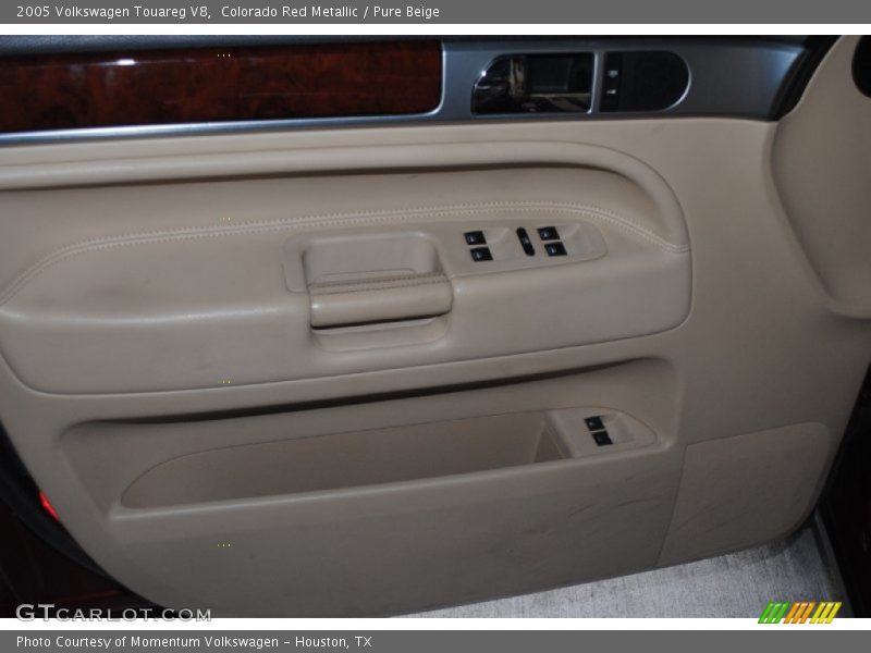Colorado Red Metallic / Pure Beige 2005 Volkswagen Touareg V8