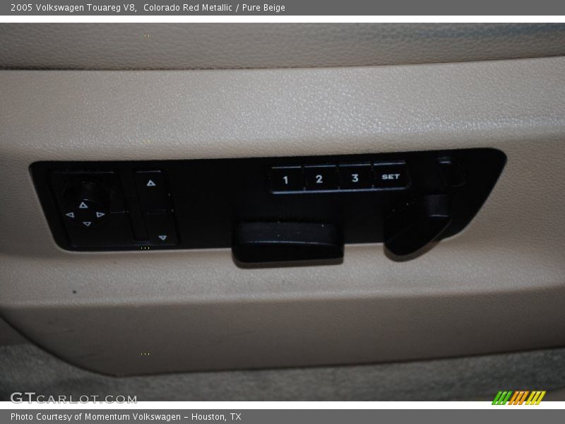 Colorado Red Metallic / Pure Beige 2005 Volkswagen Touareg V8