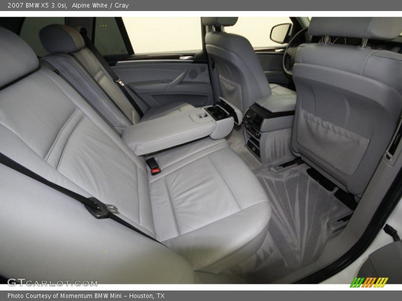 Alpine White / Gray 2007 BMW X5 3.0si