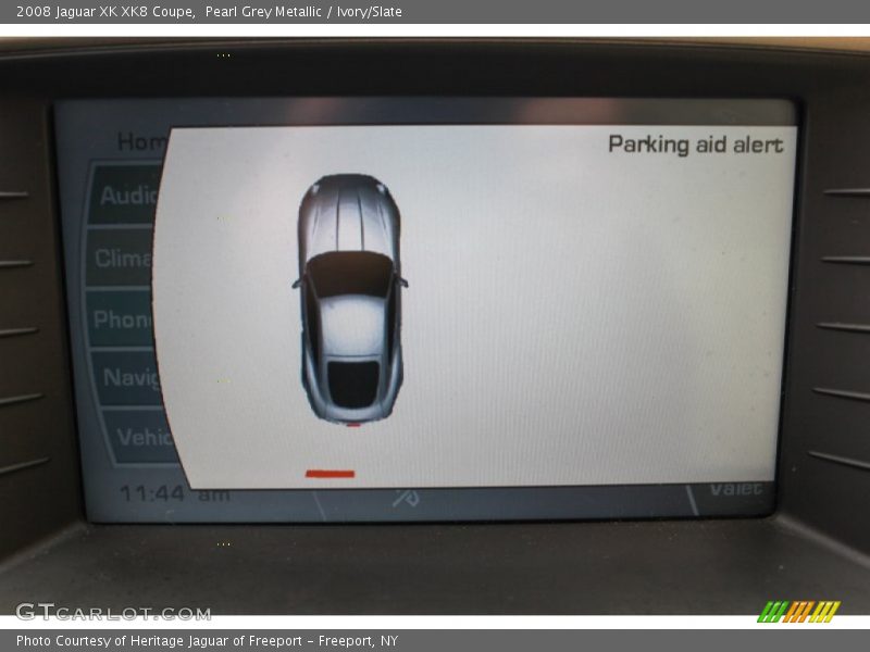 Pearl Grey Metallic / Ivory/Slate 2008 Jaguar XK XK8 Coupe