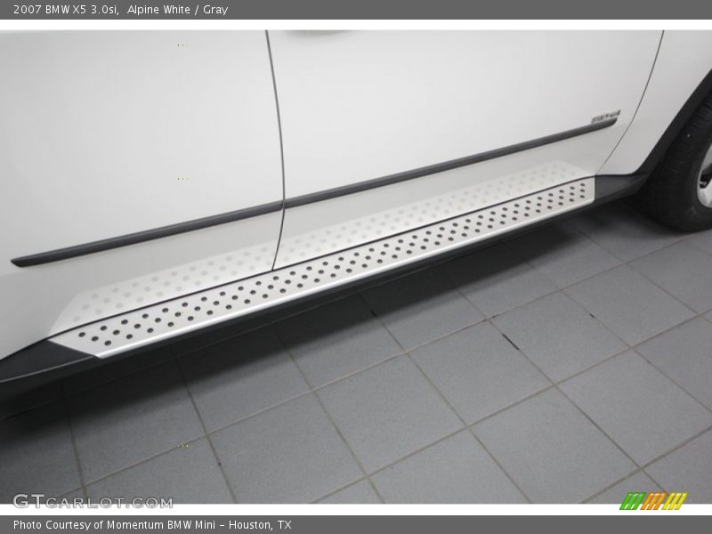 Alpine White / Gray 2007 BMW X5 3.0si