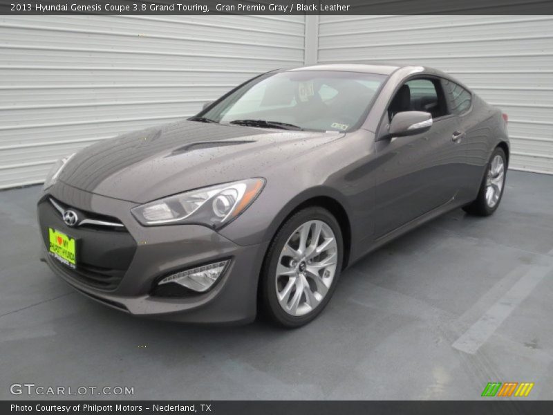 Front 3/4 View of 2013 Genesis Coupe 3.8 Grand Touring