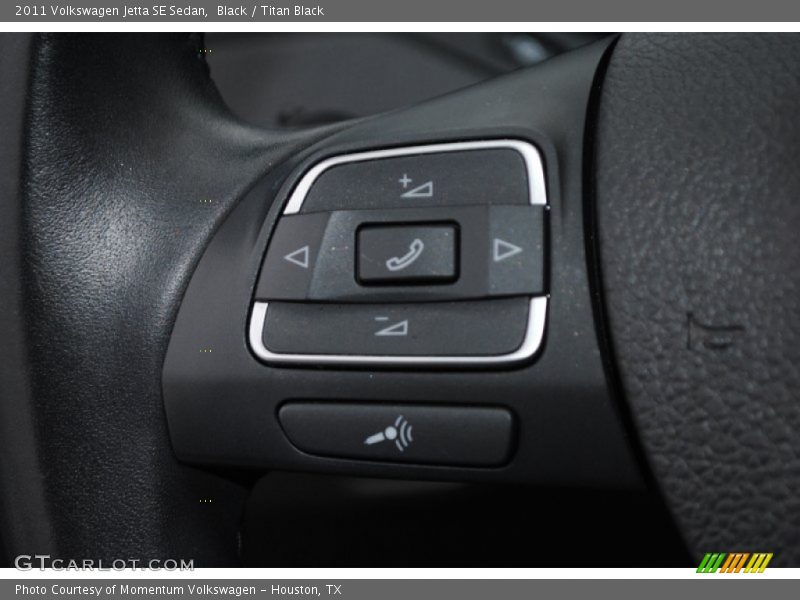 Black / Titan Black 2011 Volkswagen Jetta SE Sedan