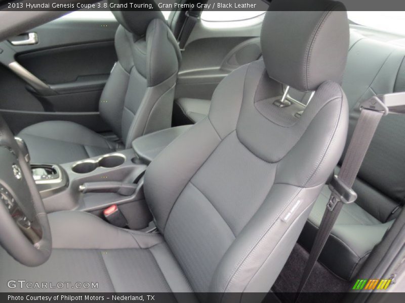  2013 Genesis Coupe 3.8 Grand Touring Black Leather Interior