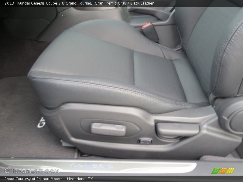 Front Seat of 2013 Genesis Coupe 3.8 Grand Touring