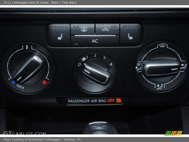 Black / Titan Black 2011 Volkswagen Jetta SE Sedan