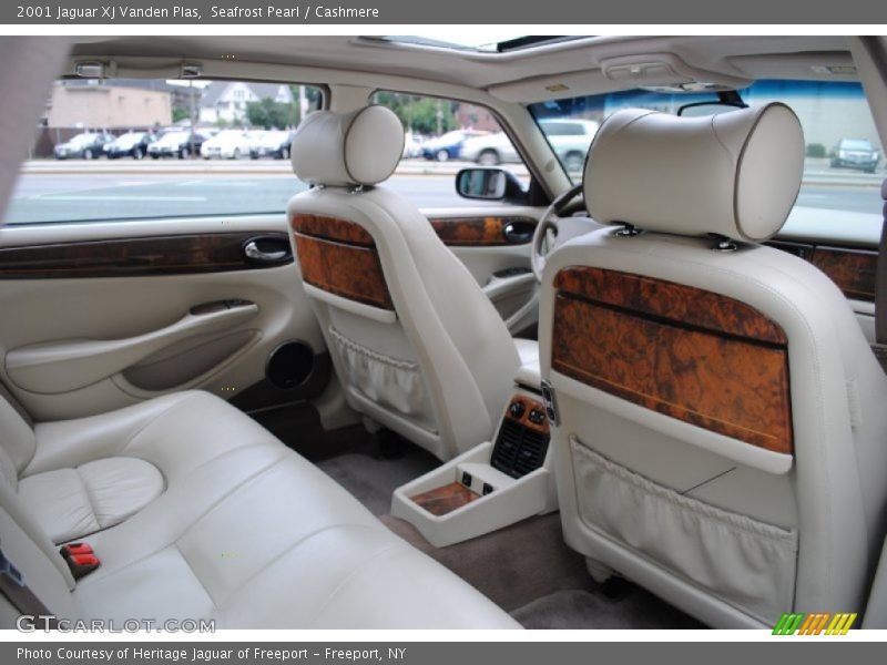 Seafrost Pearl / Cashmere 2001 Jaguar XJ Vanden Plas