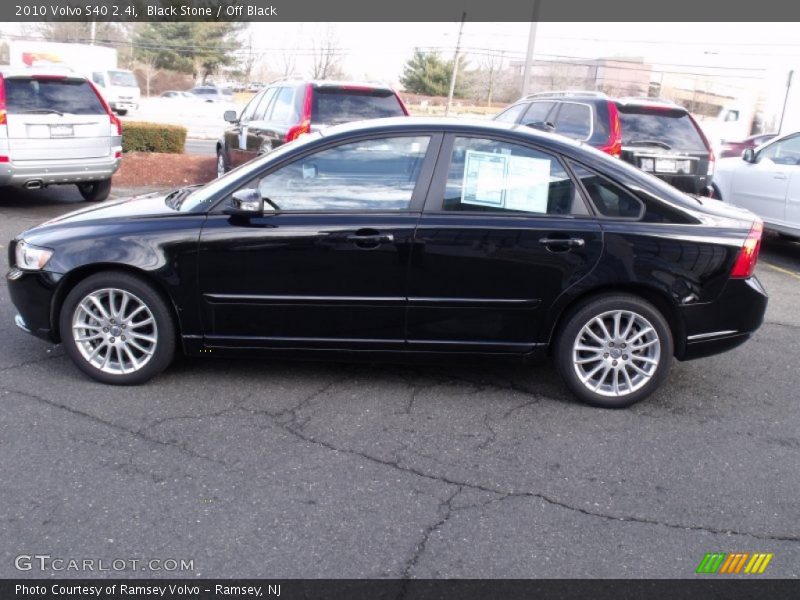Black Stone / Off Black 2010 Volvo S40 2.4i