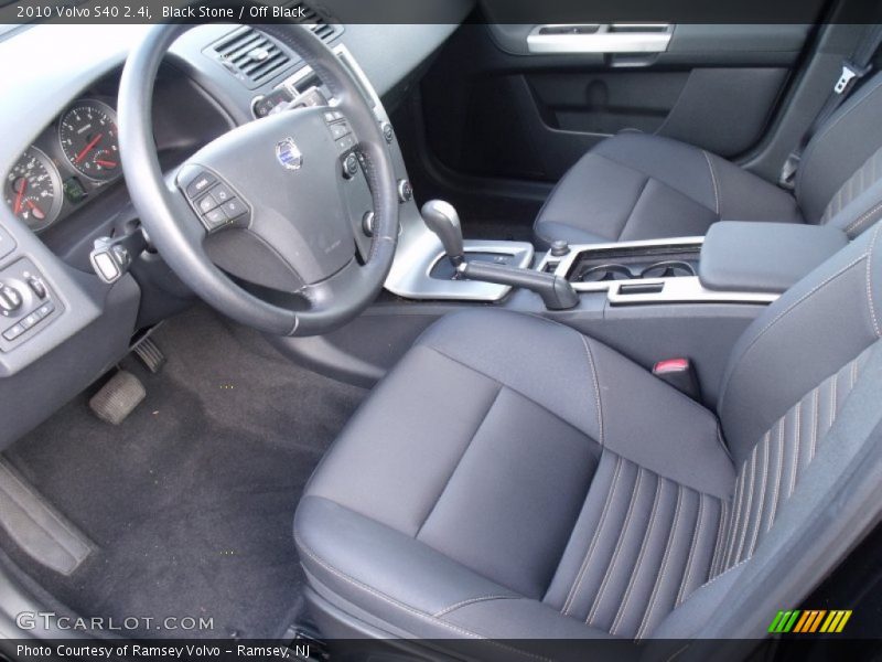 Black Stone / Off Black 2010 Volvo S40 2.4i