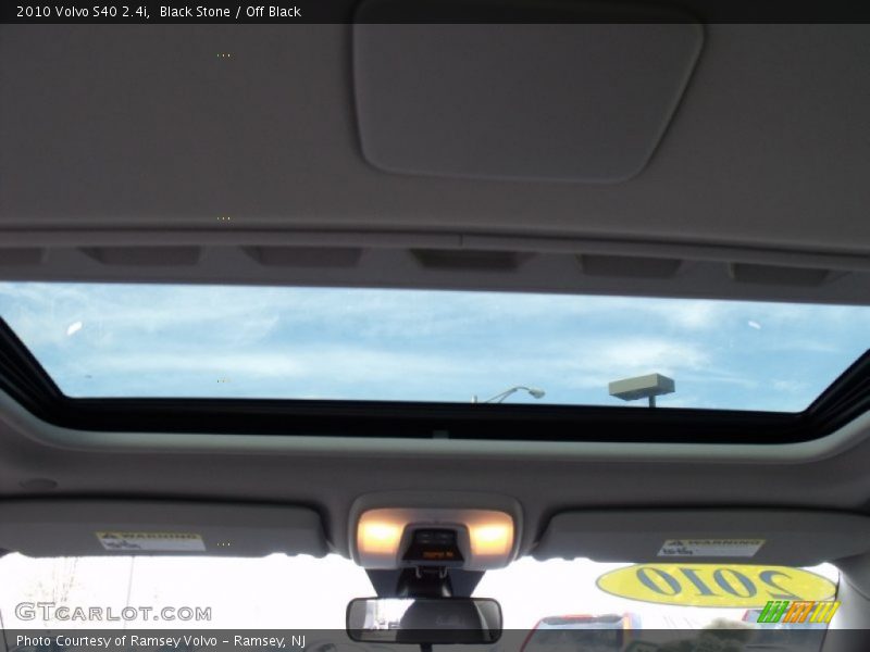 Black Stone / Off Black 2010 Volvo S40 2.4i