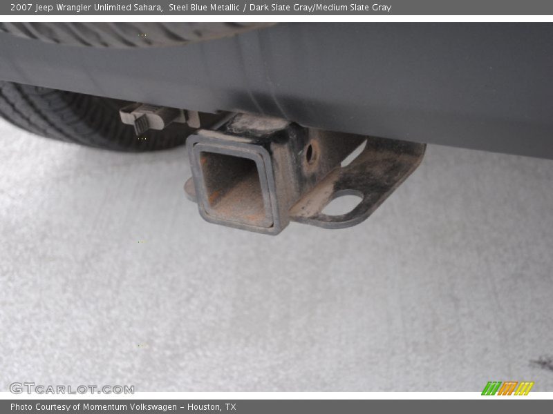Steel Blue Metallic / Dark Slate Gray/Medium Slate Gray 2007 Jeep Wrangler Unlimited Sahara