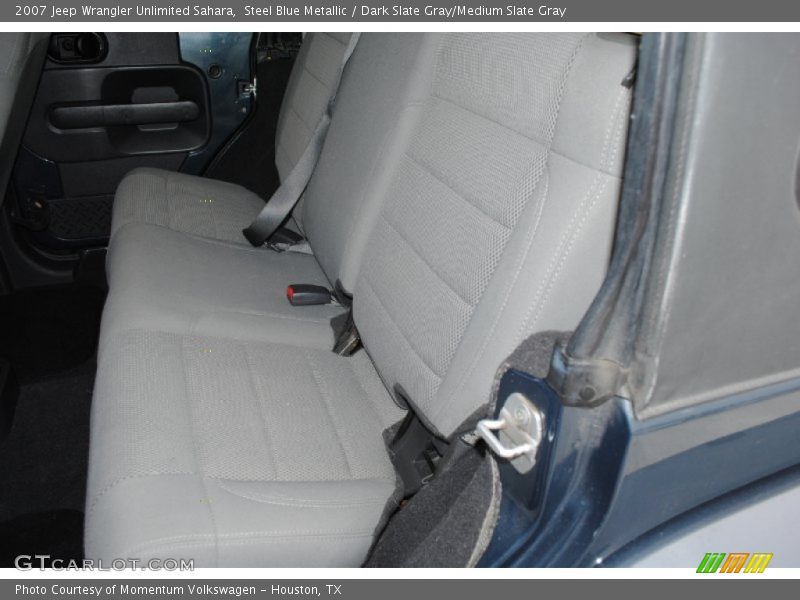 Steel Blue Metallic / Dark Slate Gray/Medium Slate Gray 2007 Jeep Wrangler Unlimited Sahara