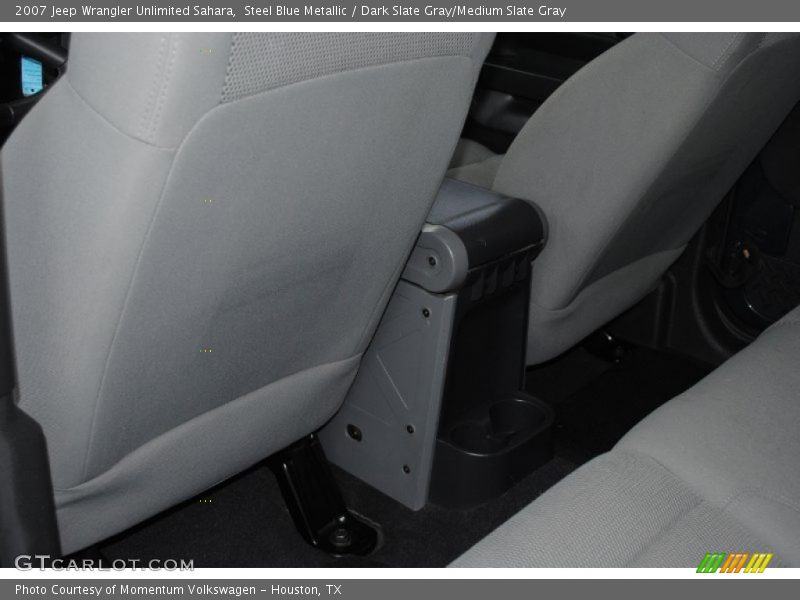 Steel Blue Metallic / Dark Slate Gray/Medium Slate Gray 2007 Jeep Wrangler Unlimited Sahara