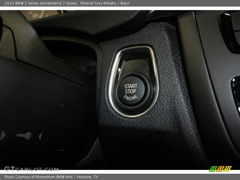 Mineral Grey Metallic / Black 2013 BMW 3 Series ActiveHybrid 3 Sedan