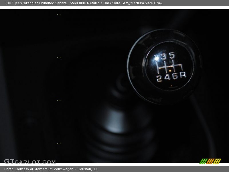 Steel Blue Metallic / Dark Slate Gray/Medium Slate Gray 2007 Jeep Wrangler Unlimited Sahara