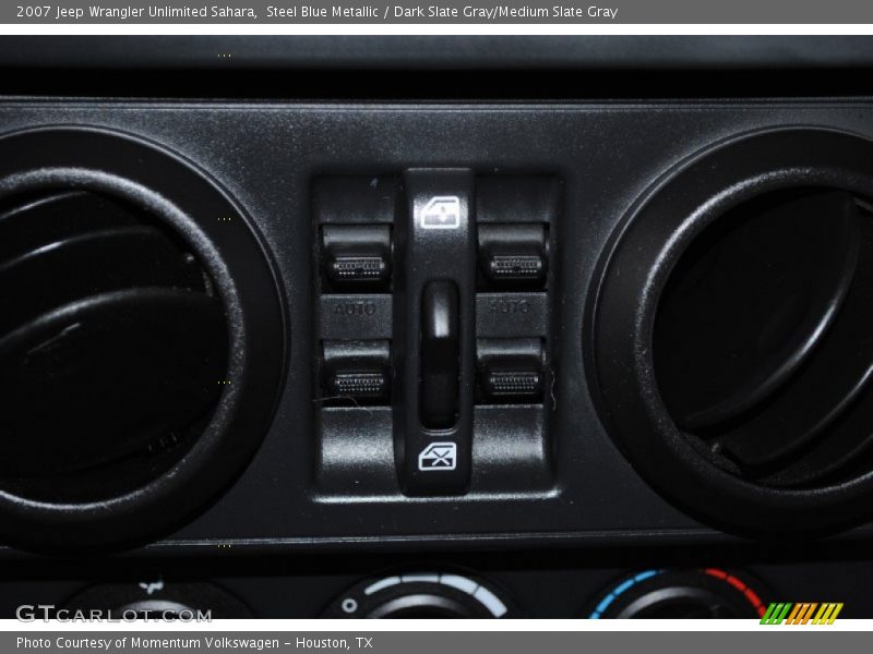 Steel Blue Metallic / Dark Slate Gray/Medium Slate Gray 2007 Jeep Wrangler Unlimited Sahara