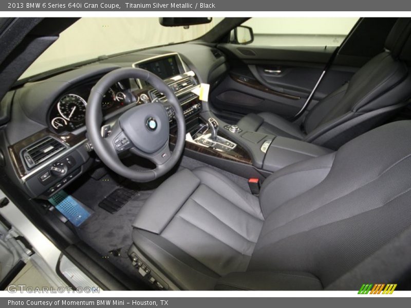 Black Interior - 2013 6 Series 640i Gran Coupe 