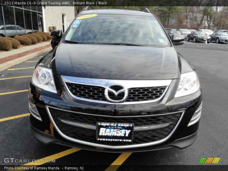 Brilliant Black / Black 2011 Mazda CX-9 Grand Touring AWD