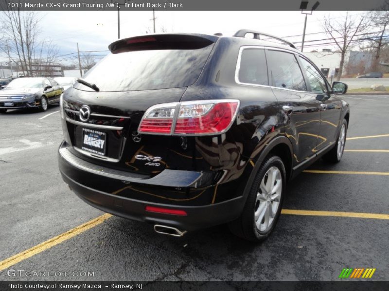 Brilliant Black / Black 2011 Mazda CX-9 Grand Touring AWD