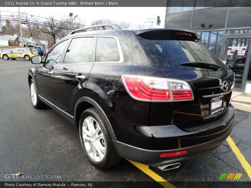 Brilliant Black / Black 2011 Mazda CX-9 Grand Touring AWD