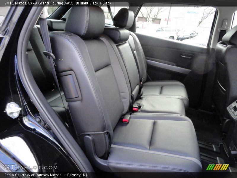 Rear Seat of 2011 CX-9 Grand Touring AWD
