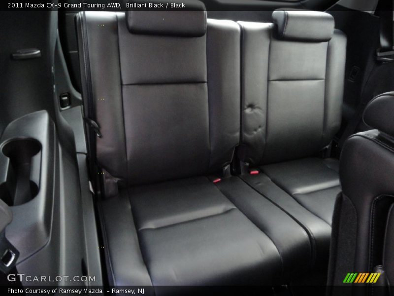 Rear Seat of 2011 CX-9 Grand Touring AWD