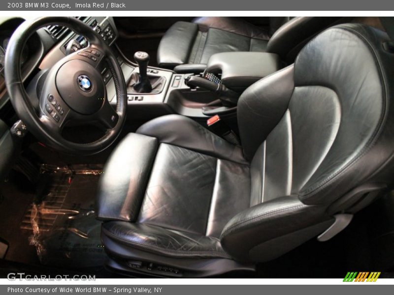 Imola Red / Black 2003 BMW M3 Coupe