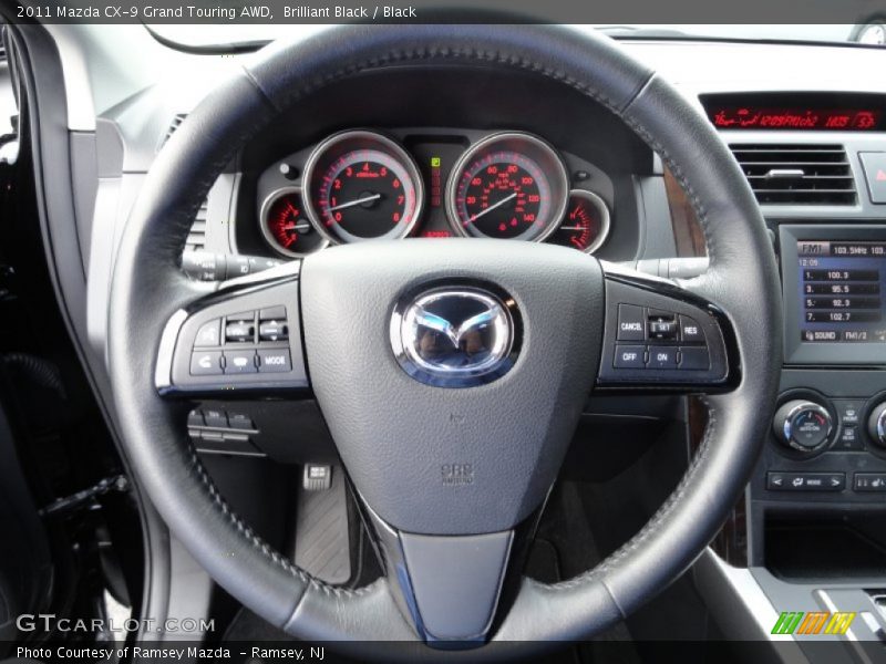  2011 CX-9 Grand Touring AWD Steering Wheel