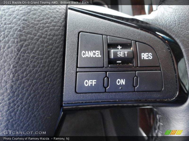 Controls of 2011 CX-9 Grand Touring AWD