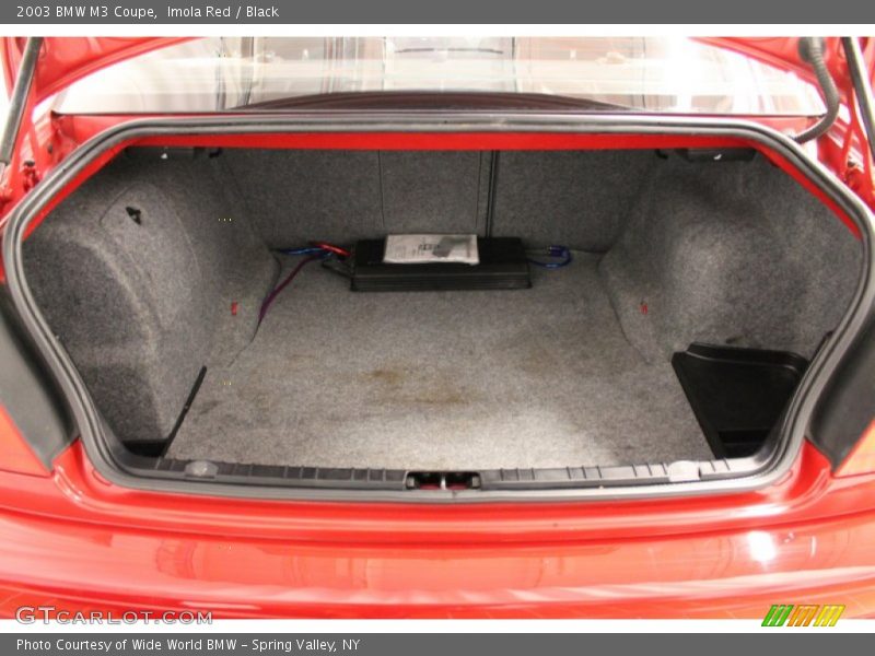 2003 M3 Coupe Trunk