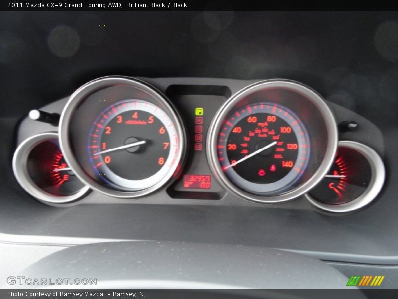  2011 CX-9 Grand Touring AWD Grand Touring AWD Gauges