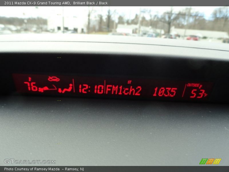 Brilliant Black / Black 2011 Mazda CX-9 Grand Touring AWD
