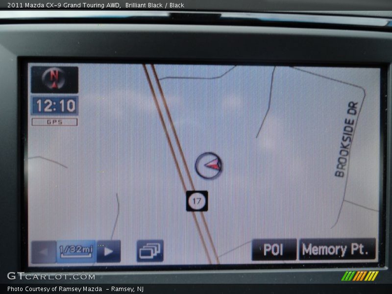 Navigation of 2011 CX-9 Grand Touring AWD