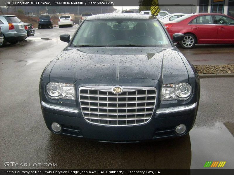 Steel Blue Metallic / Dark Slate Gray 2008 Chrysler 300 Limited