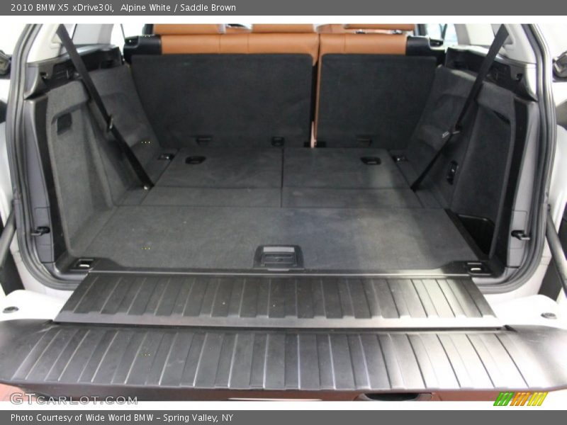 Alpine White / Saddle Brown 2010 BMW X5 xDrive30i
