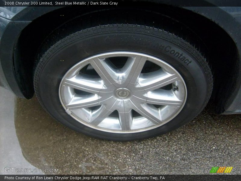 Steel Blue Metallic / Dark Slate Gray 2008 Chrysler 300 Limited