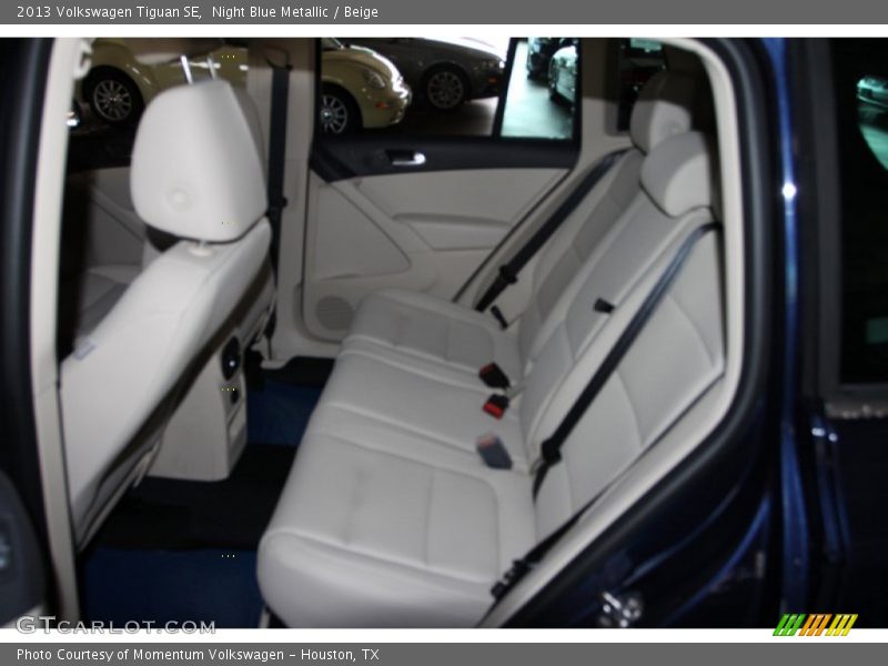 Night Blue Metallic / Beige 2013 Volkswagen Tiguan SE