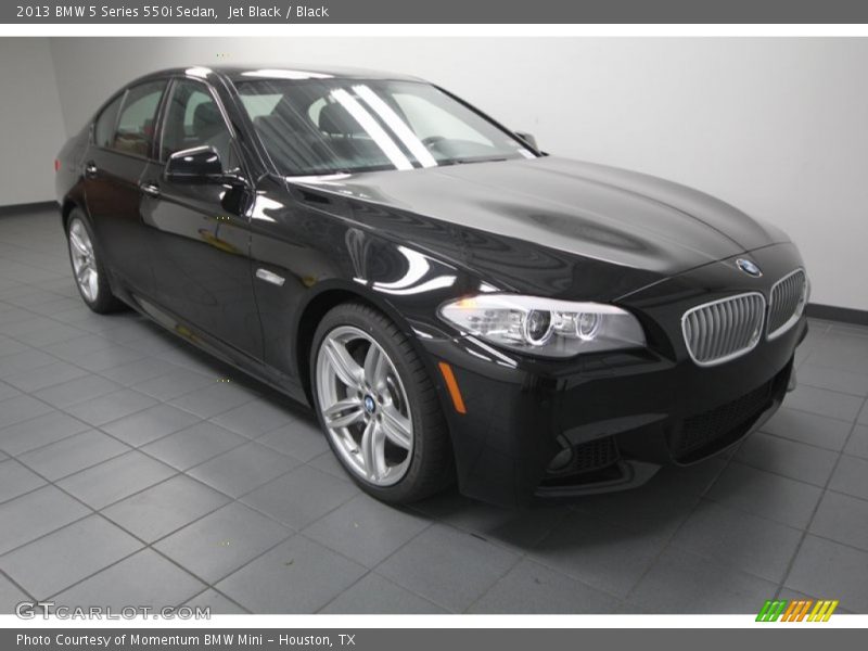 Jet Black / Black 2013 BMW 5 Series 550i Sedan