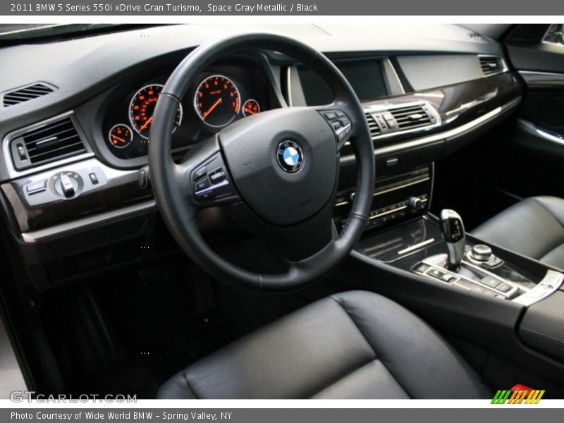 Black Interior - 2011 5 Series 550i xDrive Gran Turismo 