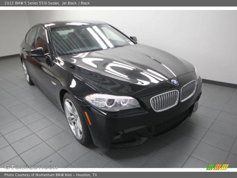 Jet Black / Black 2013 BMW 5 Series 550i Sedan