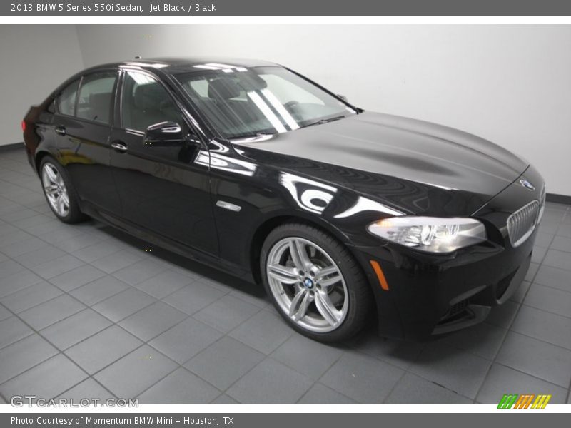 Jet Black / Black 2013 BMW 5 Series 550i Sedan