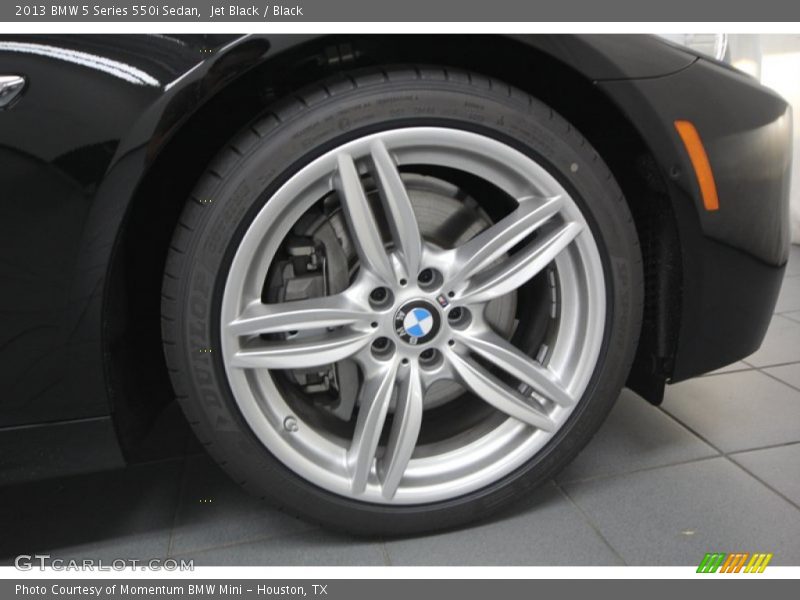 Jet Black / Black 2013 BMW 5 Series 550i Sedan