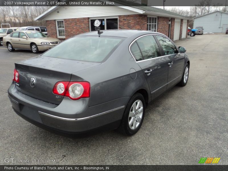 United Grey Metallic / Black 2007 Volkswagen Passat 2.0T Sedan