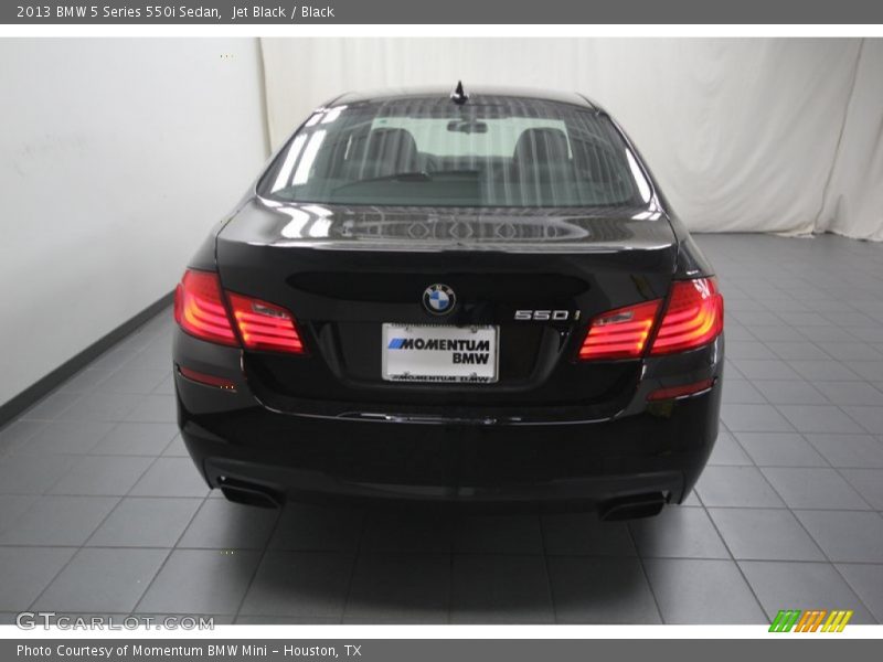 Jet Black / Black 2013 BMW 5 Series 550i Sedan