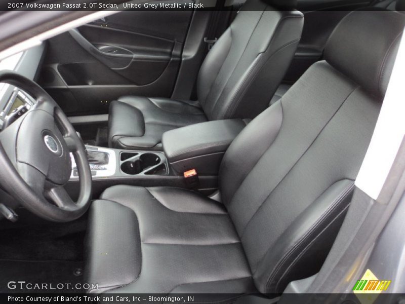 United Grey Metallic / Black 2007 Volkswagen Passat 2.0T Sedan