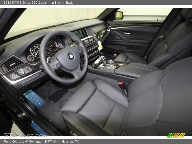 Jet Black / Black 2013 BMW 5 Series 550i Sedan