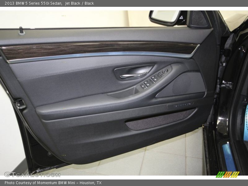 Jet Black / Black 2013 BMW 5 Series 550i Sedan